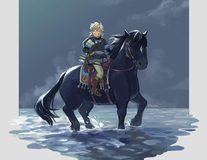 Moonlit Shallows (fanart)